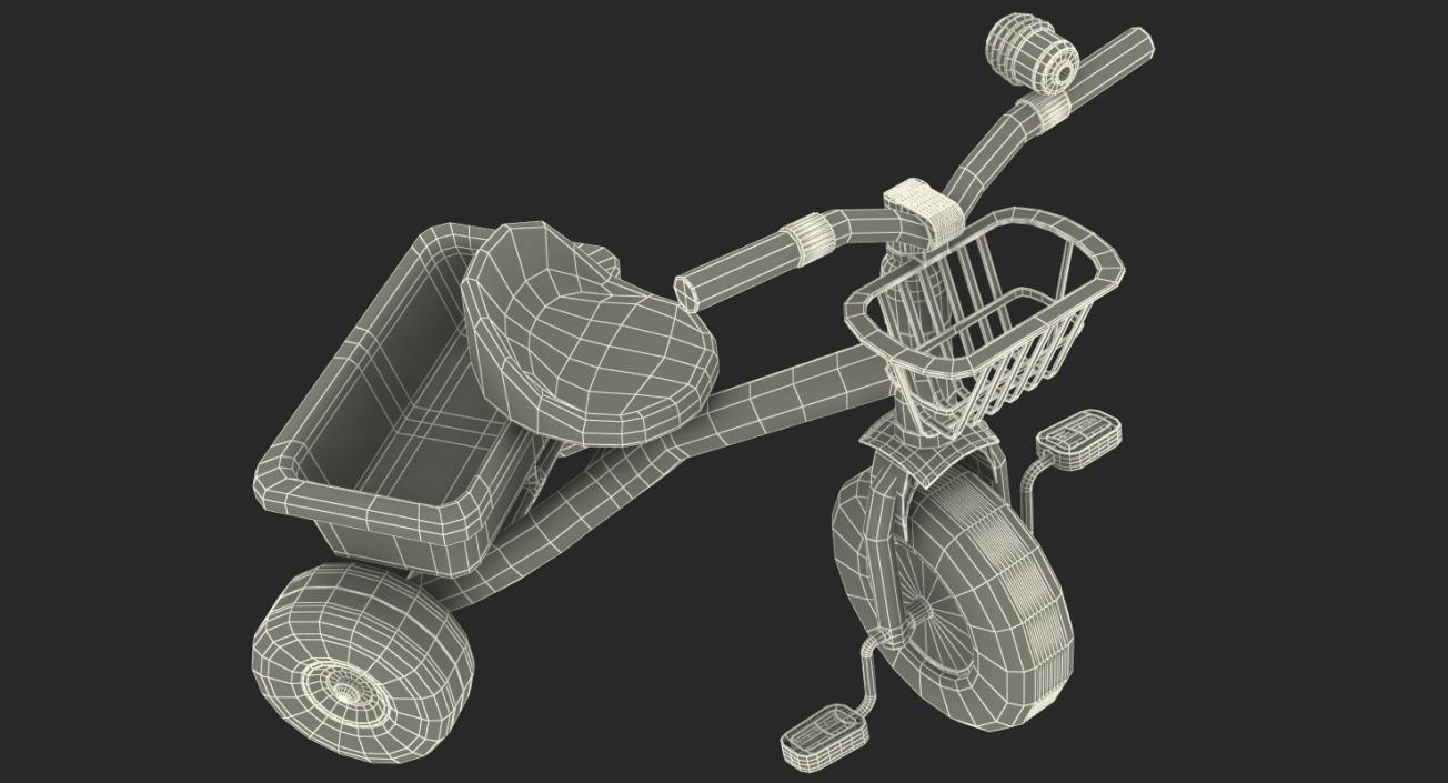 3D Child Trikes Collection model