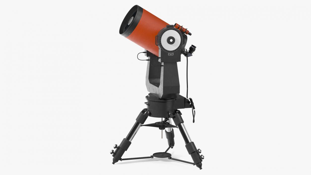 Telescope 16 Inch with Tripod 3D model