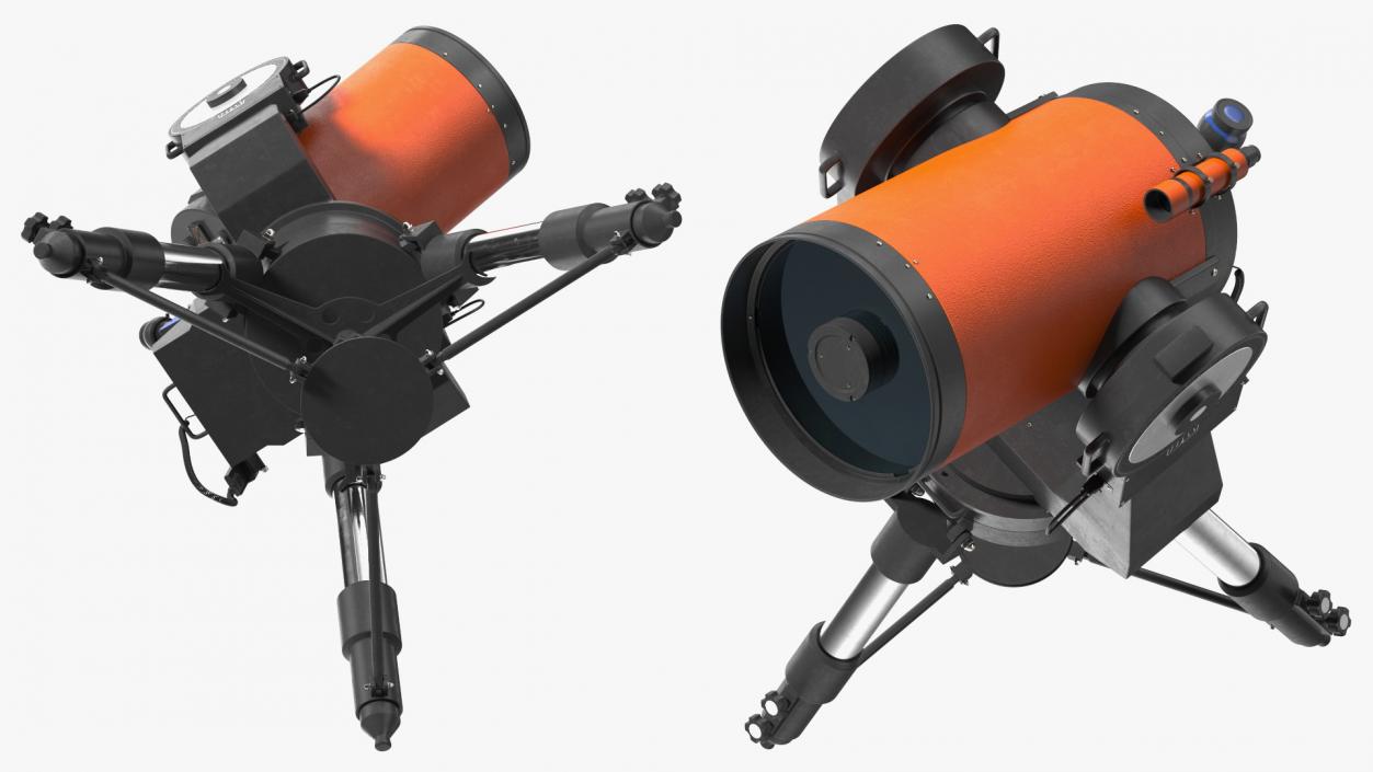 Telescope 16 Inch with Tripod 3D model