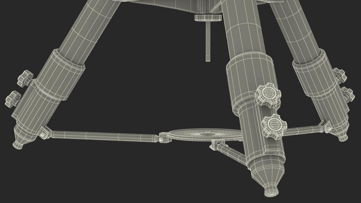 Telescope 16 Inch with Tripod 3D model