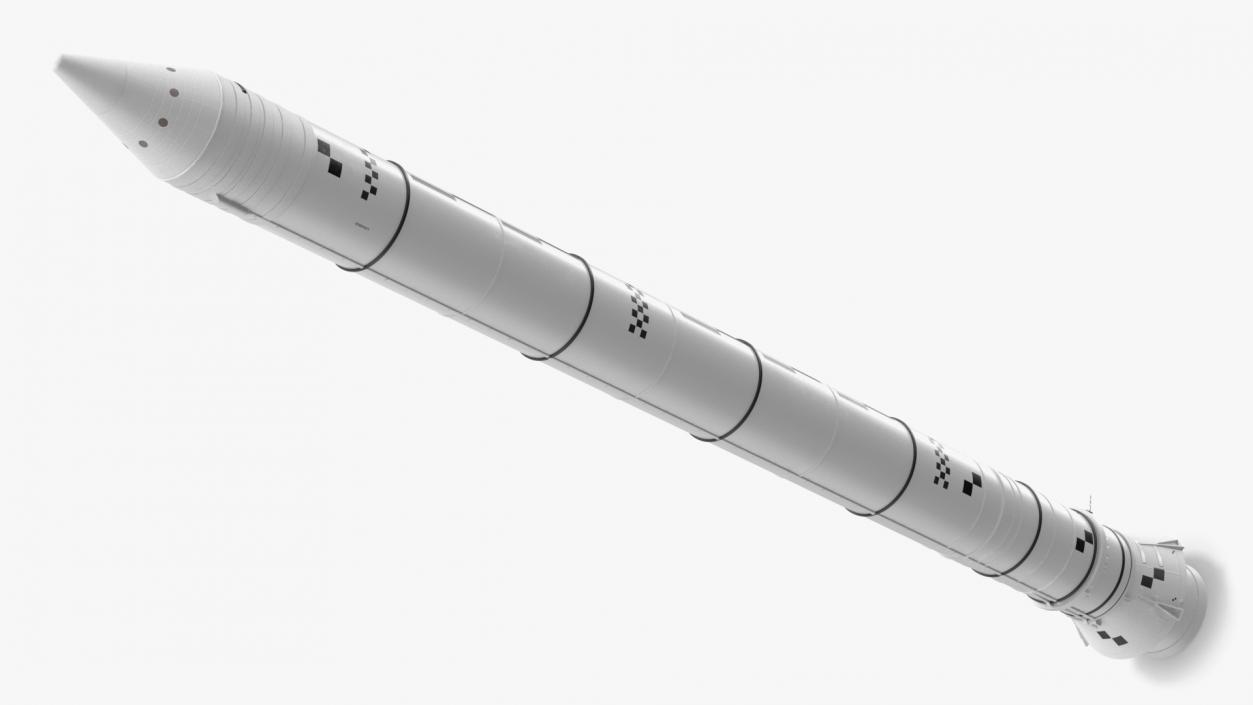 3D model Space Launch System Solid Rocket Booster