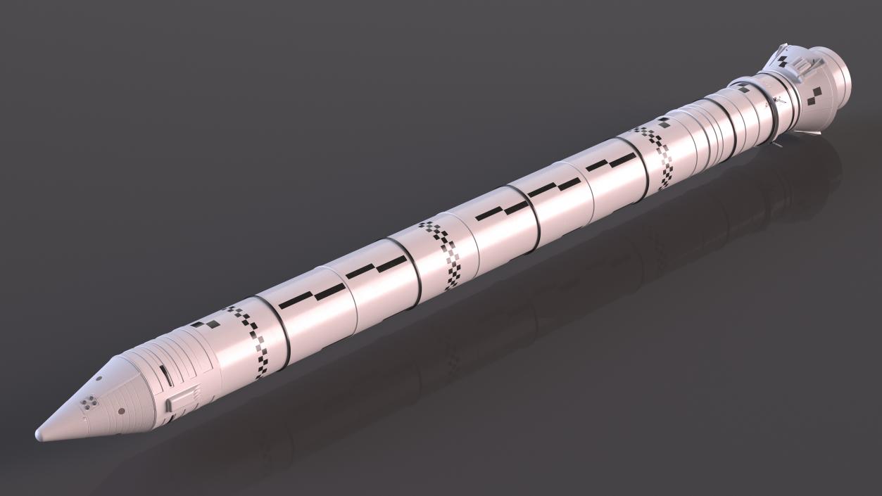 3D model Space Launch System Solid Rocket Booster