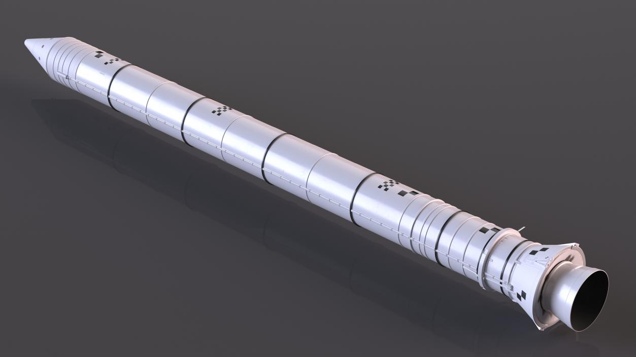 3D model Space Launch System Solid Rocket Booster