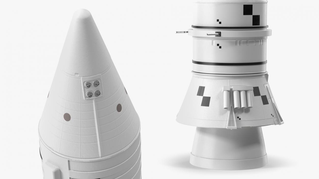 3D model Space Launch System Solid Rocket Booster