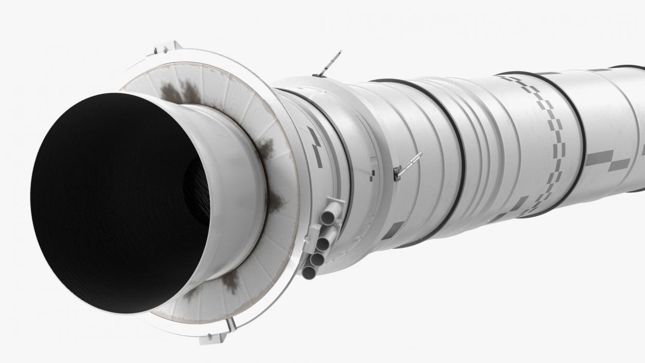 3D model Space Launch System Solid Rocket Booster