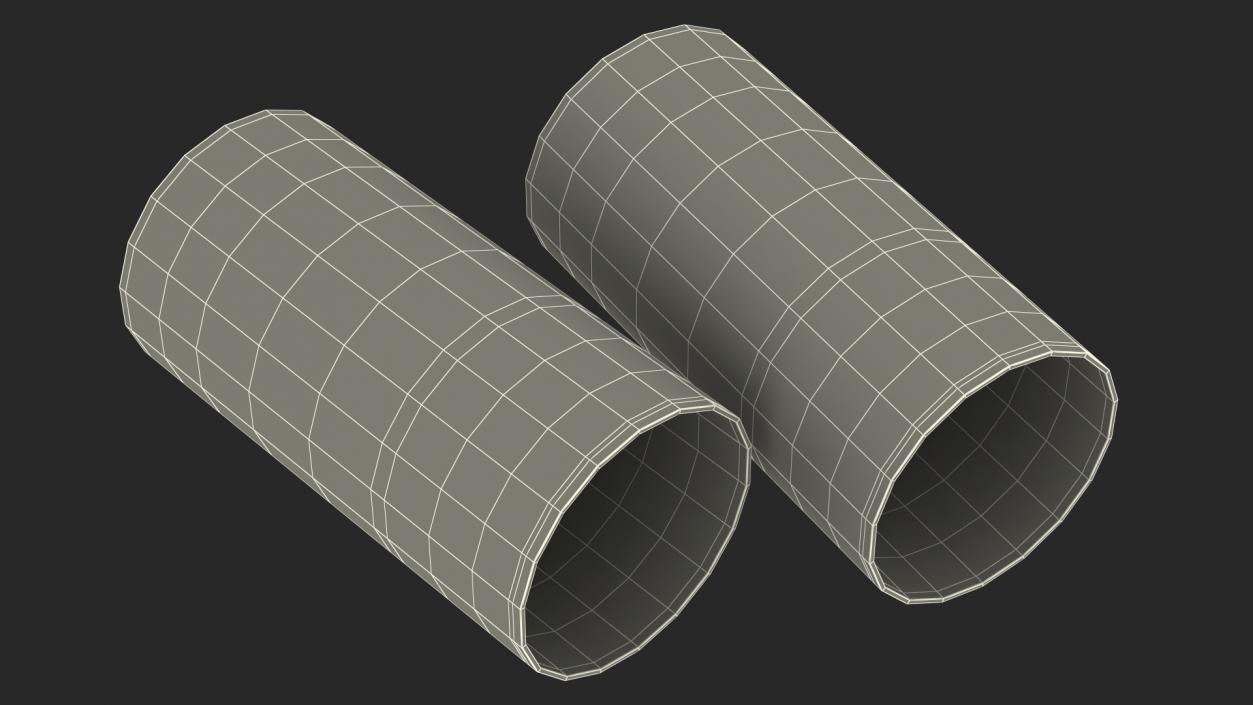 3D Toilet Paper Tubes model