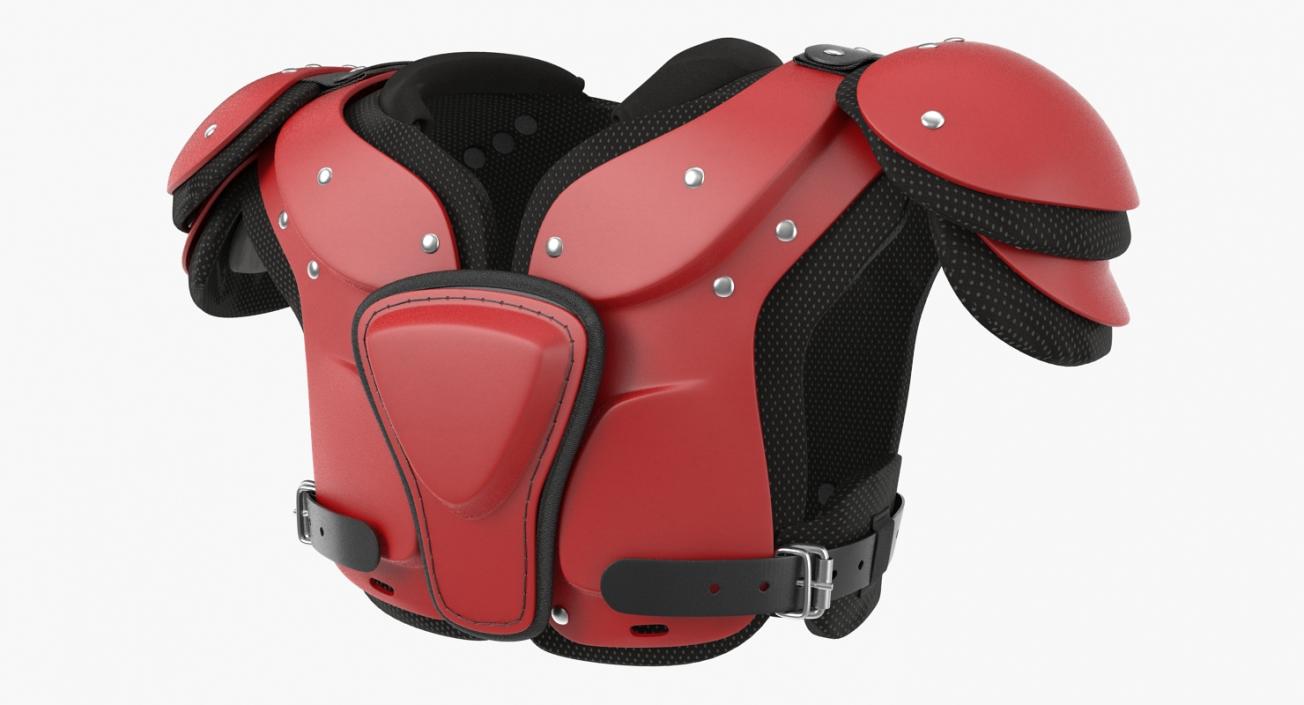 Football Shoulder Pads 3D