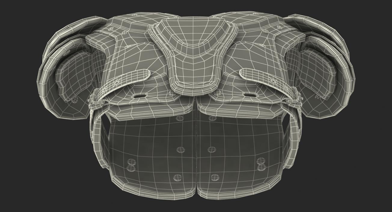 Football Shoulder Pads 3D