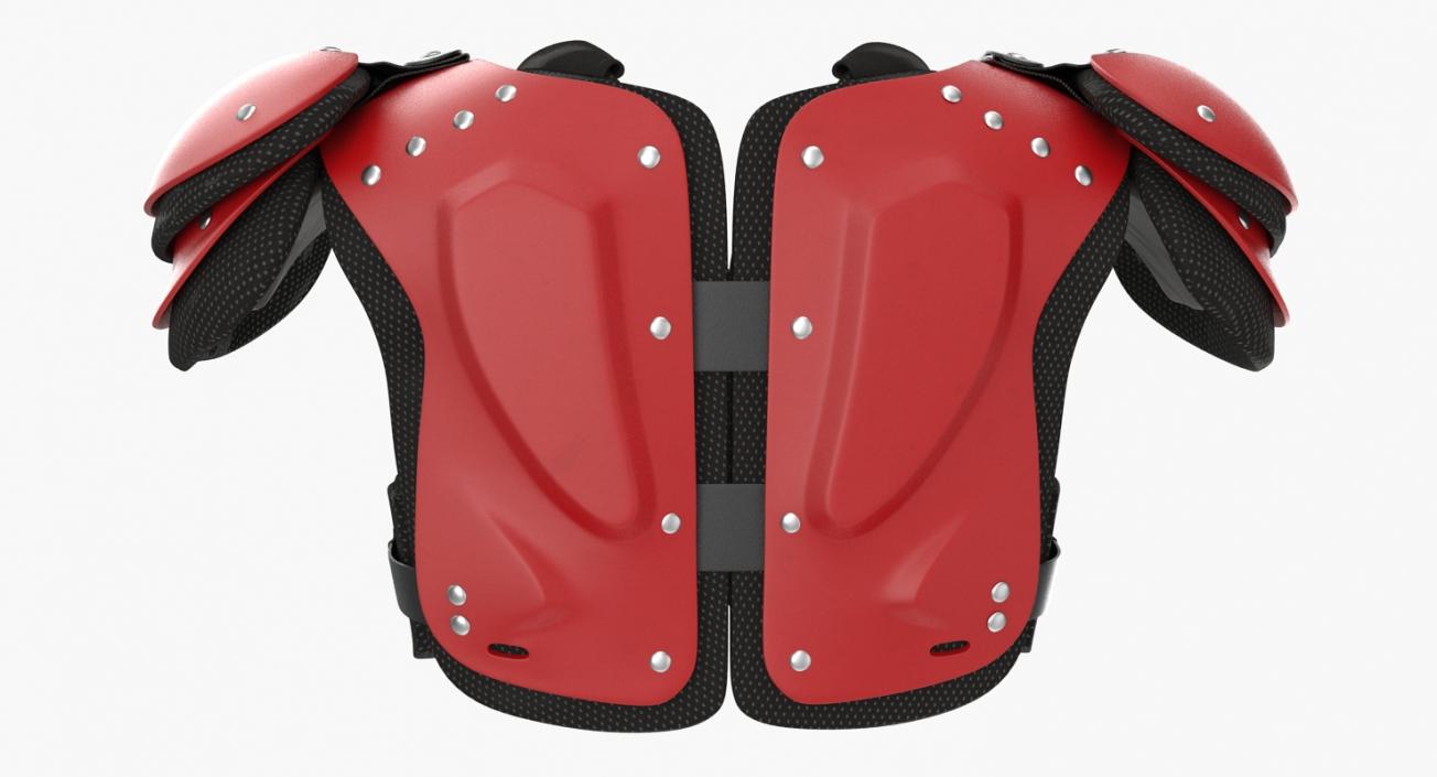 Football Shoulder Pads 3D