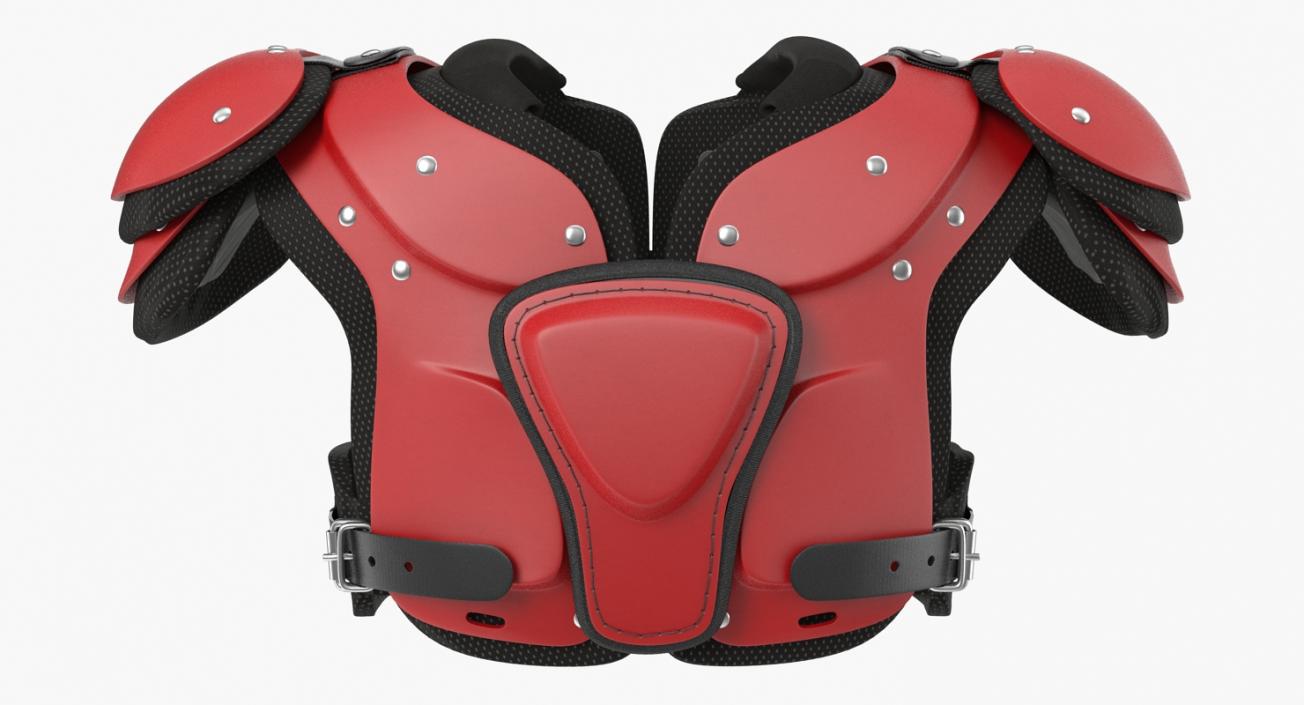 Football Shoulder Pads 3D