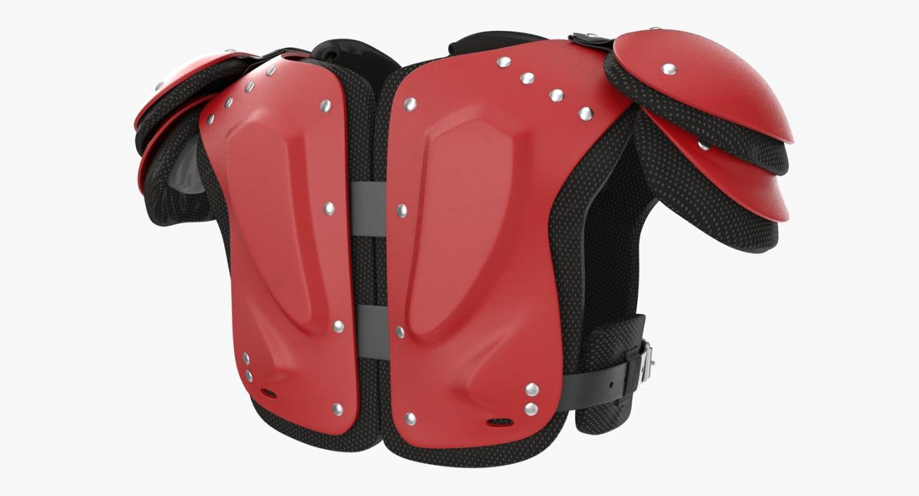 Football Shoulder Pads 3D