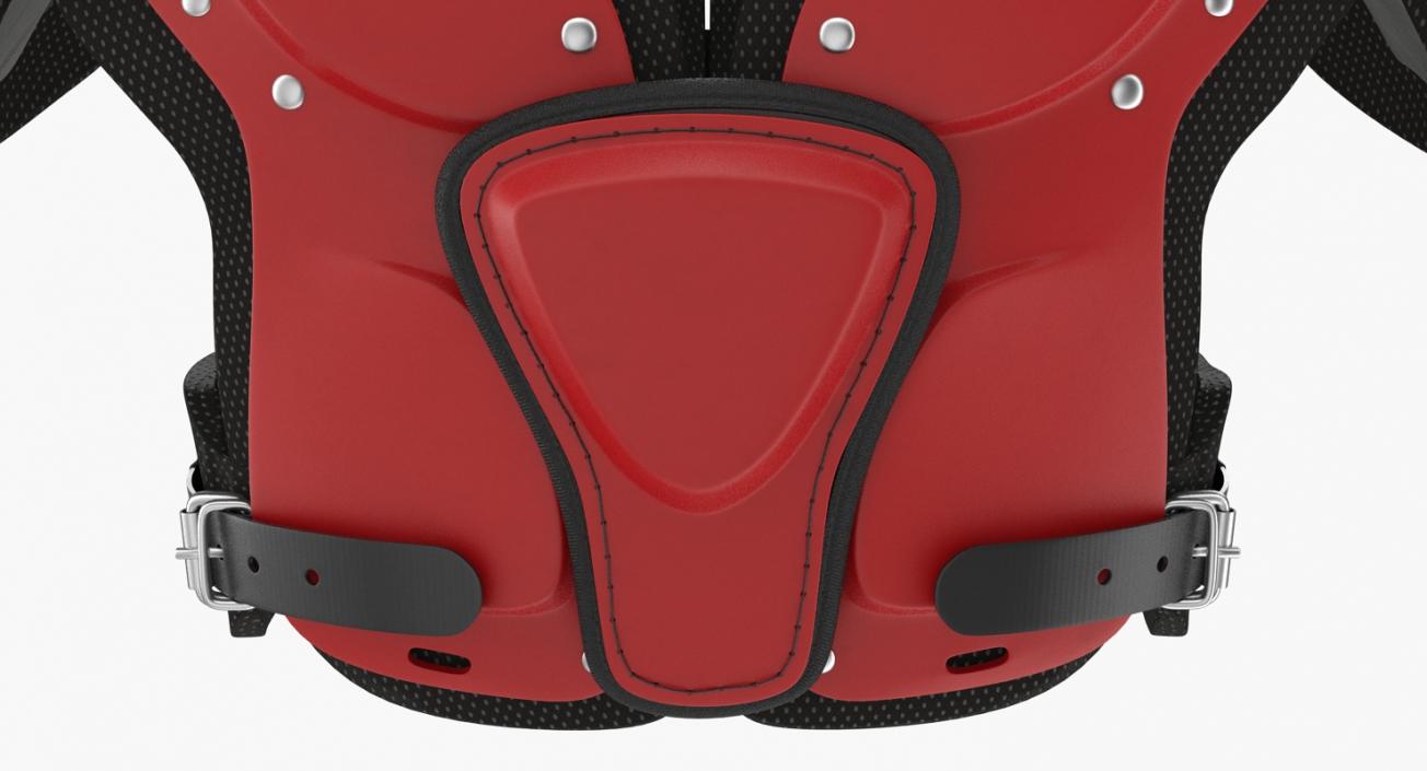 Football Shoulder Pads 3D