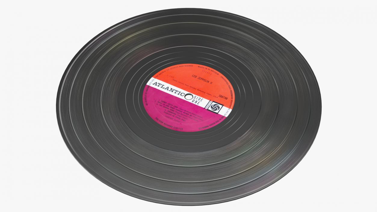 3D model Vinyl Record(1)