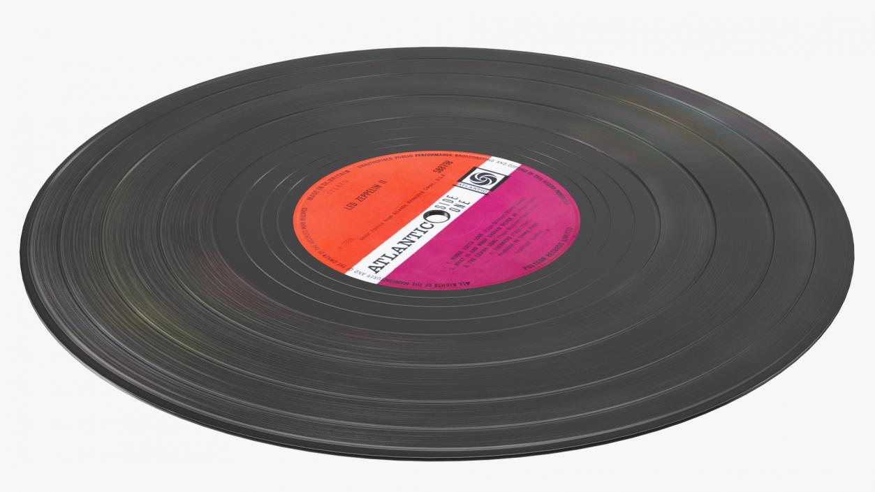 3D model Vinyl Record(1)