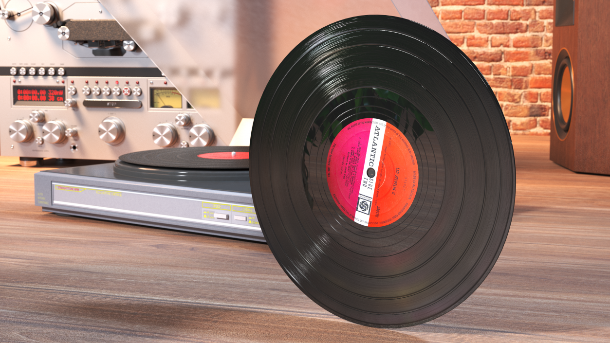 3D model Vinyl Record(1)