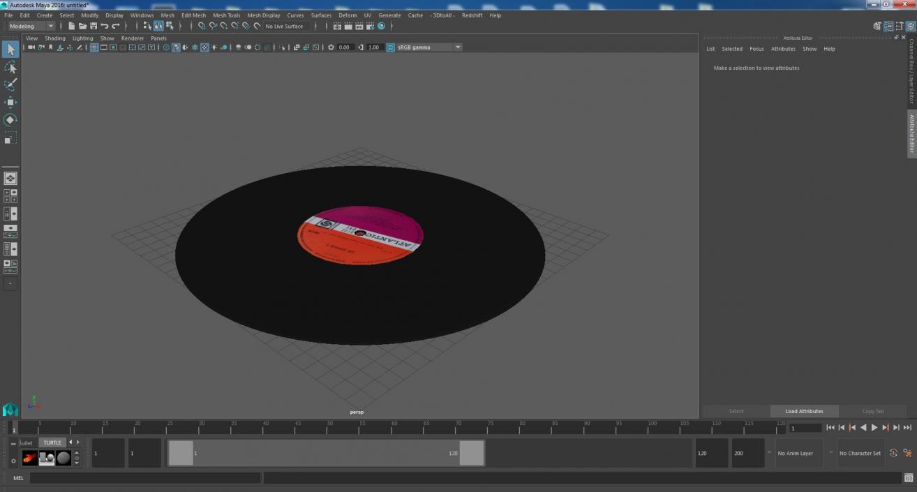 3D model Vinyl Record(1)