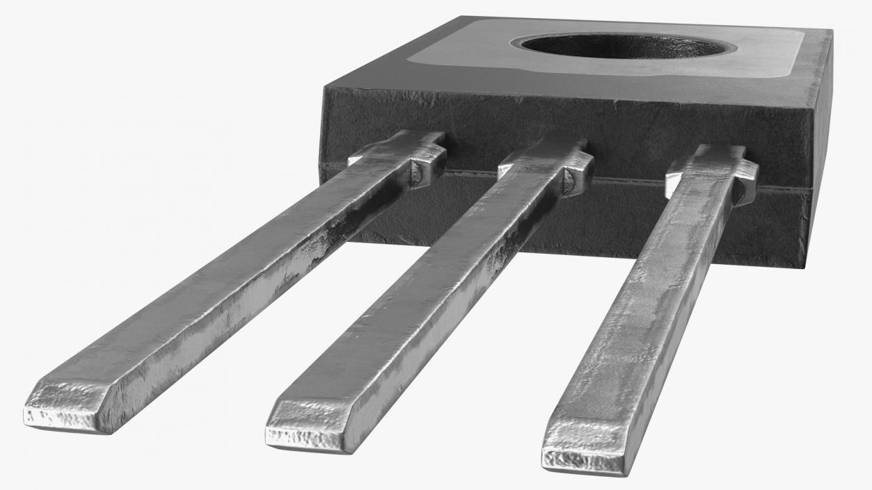 3D NPN Silicon Power Transistor model