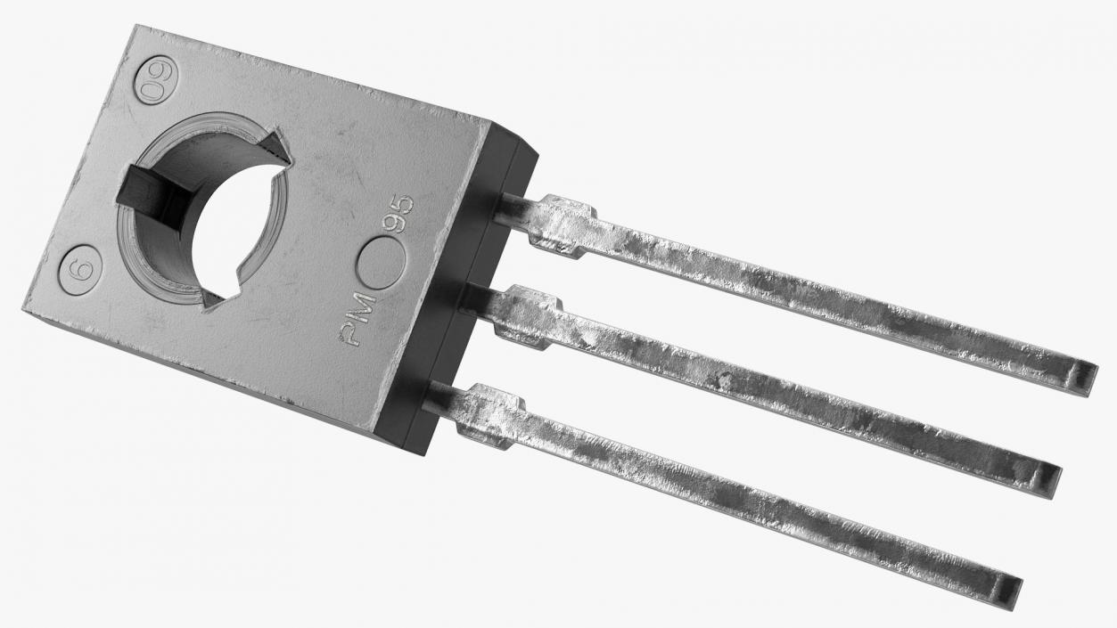 3D NPN Silicon Power Transistor model