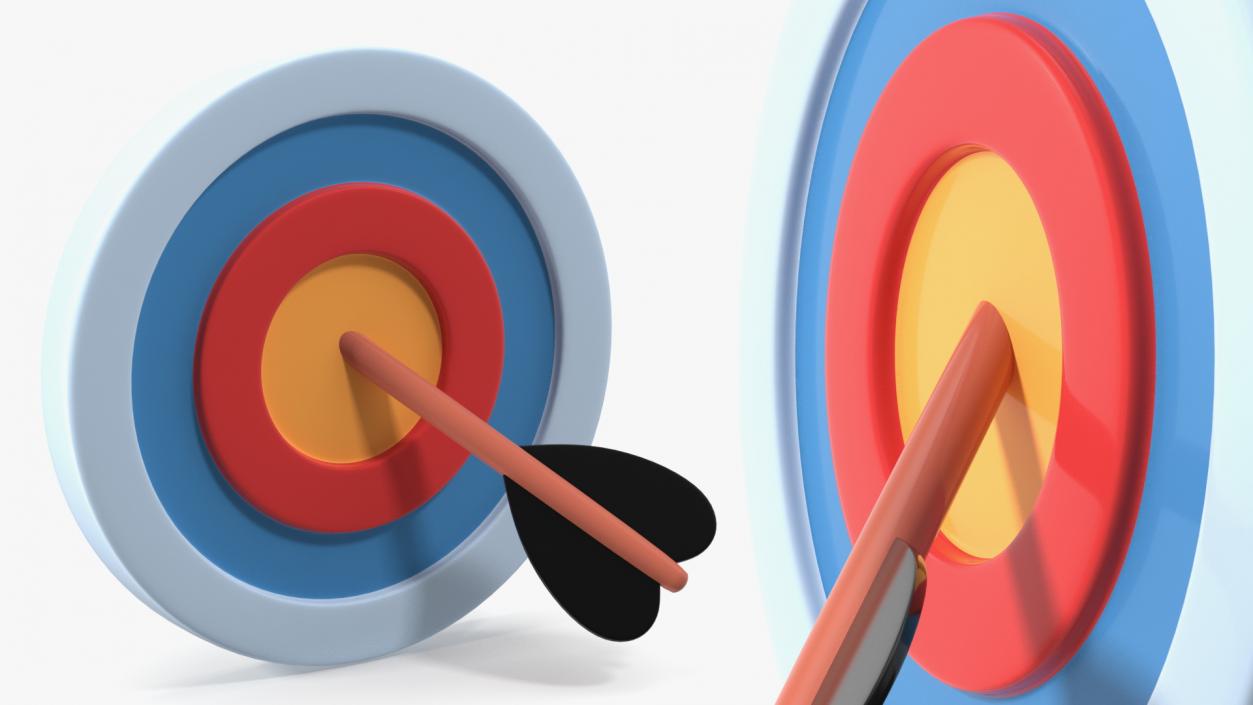 Bullseye Emoji 3D model