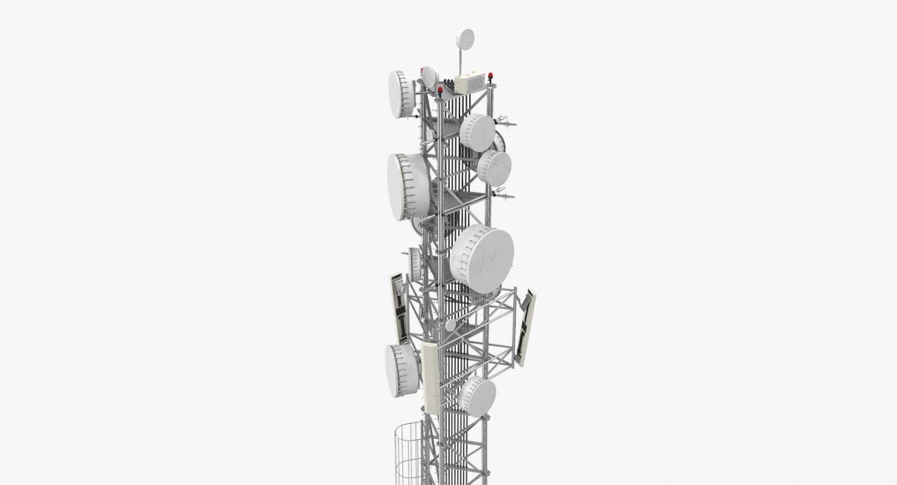 3D Cellular Towers Collection 3 model