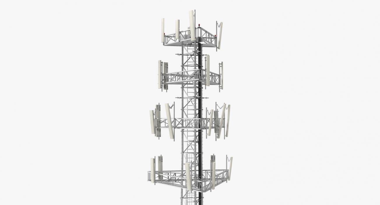 3D Cellular Towers Collection 3 model