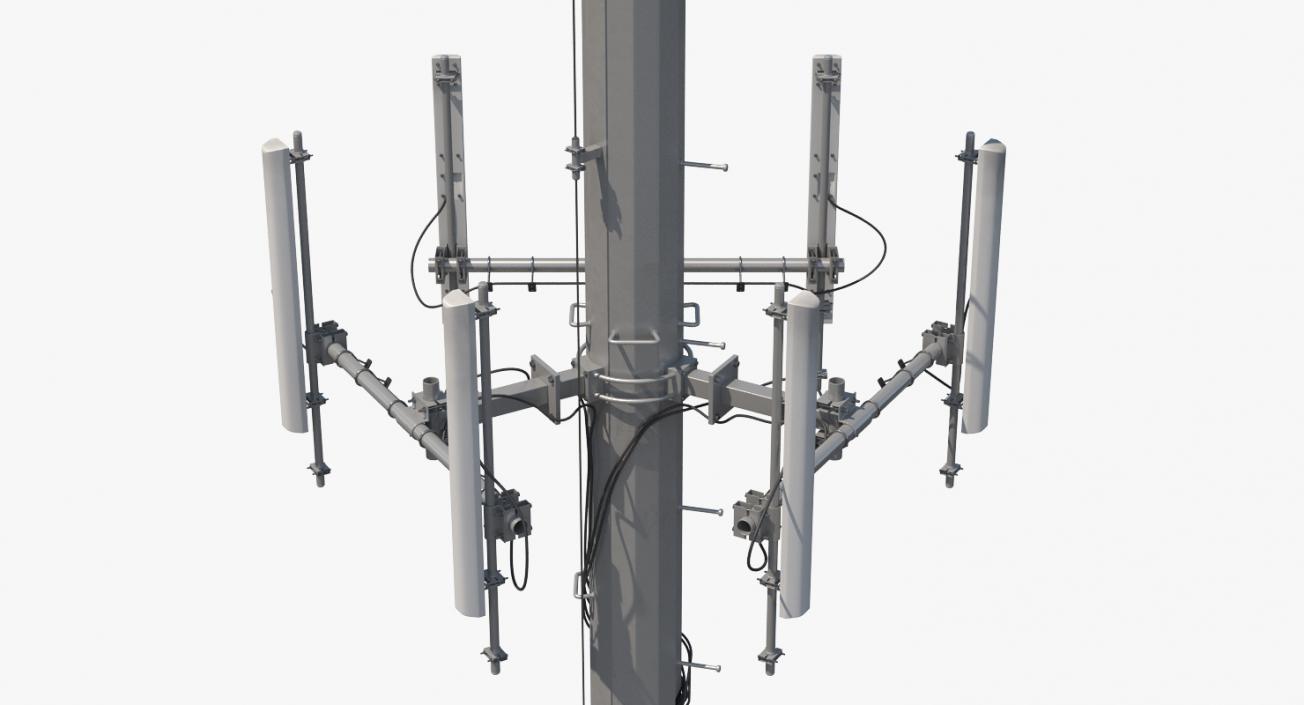 3D Cellular Towers Collection 3 model