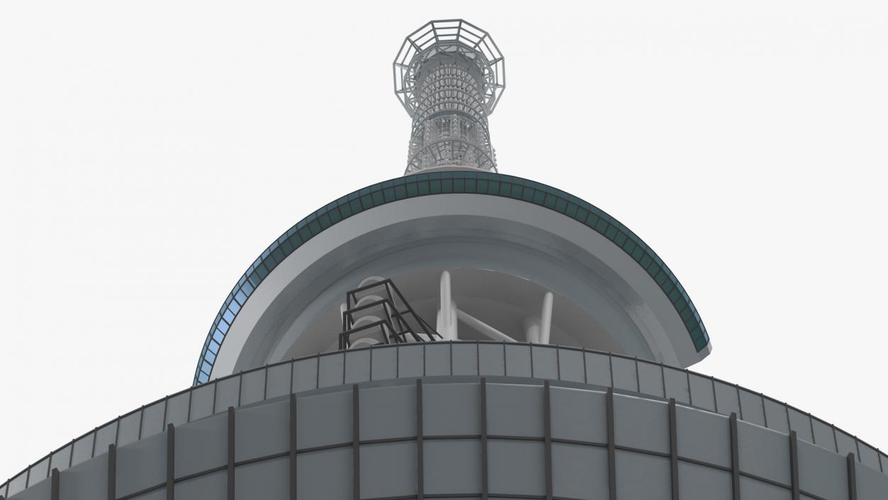 3D Cellular Towers Collection 3 model