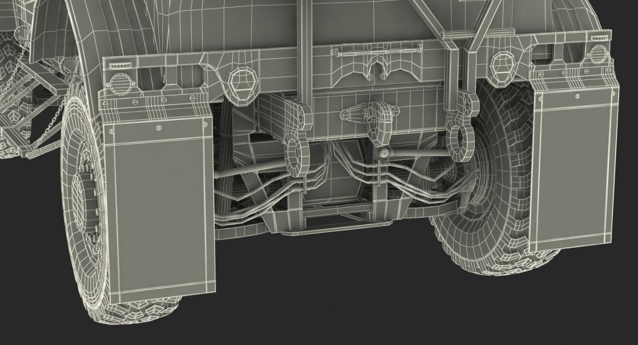 3D model Oshkosh M-ATV Protected Military Vehicle