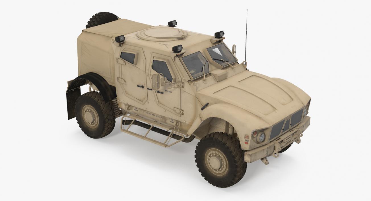 3D model Oshkosh M-ATV Protected Military Vehicle