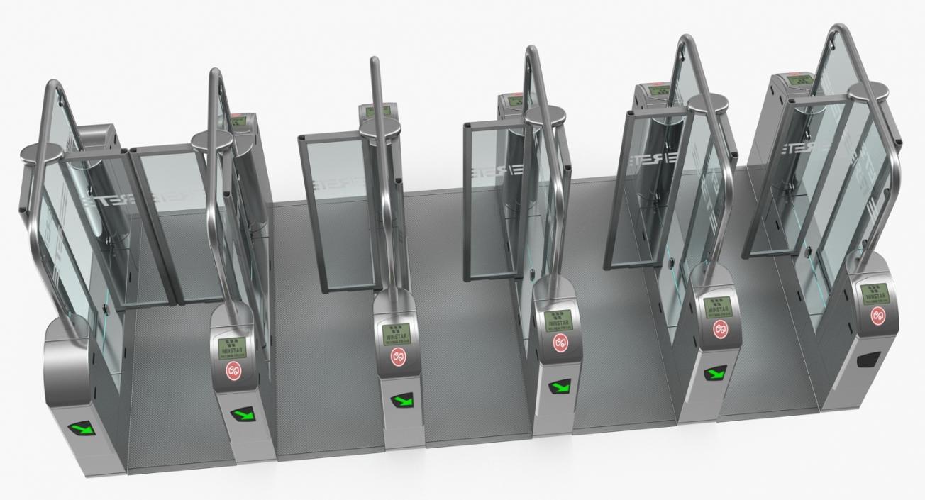 3D Turnstiles Collection