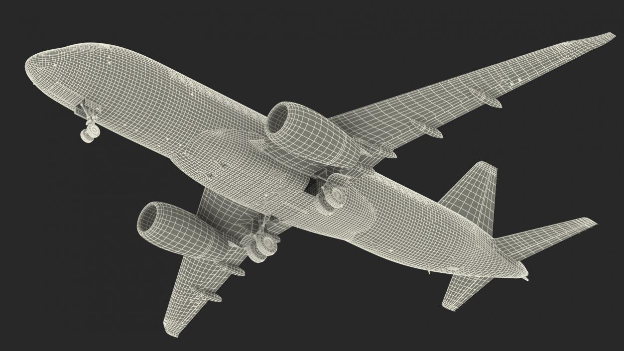 3D model SSJ100 Aircraft