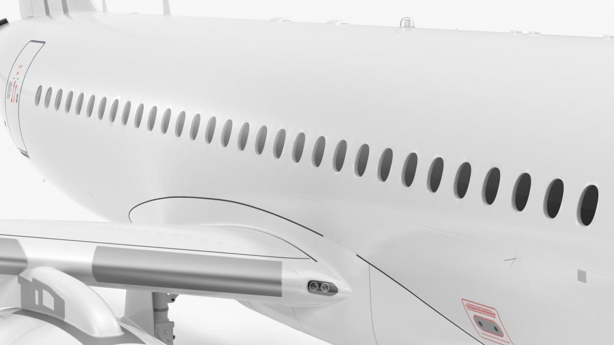 3D model SSJ100 Aircraft