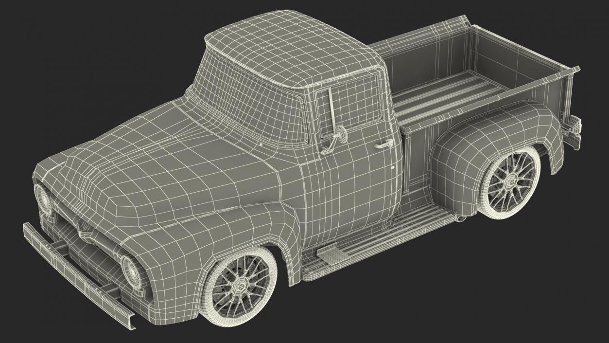 3D Old Pickup Tuned