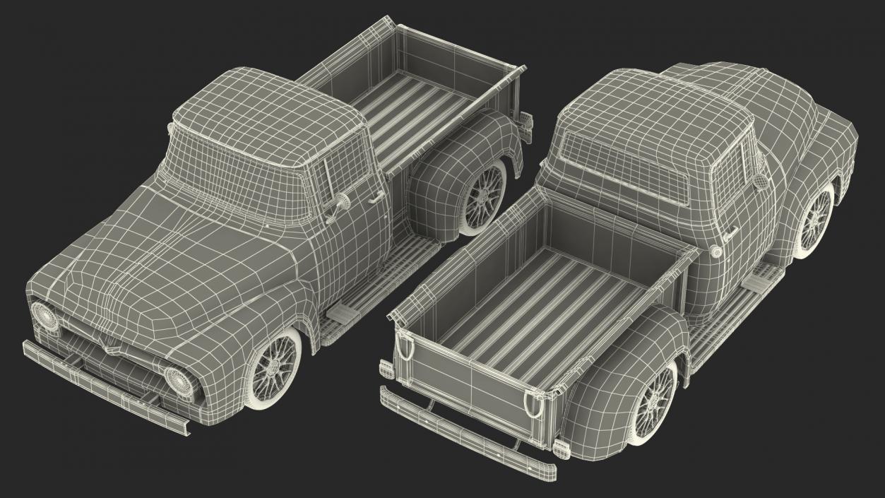 3D Old Pickup Tuned