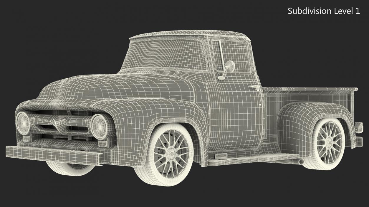 3D Old Pickup Tuned