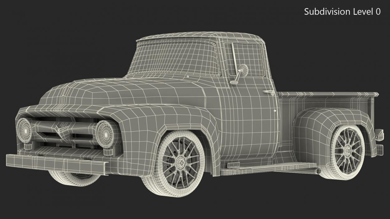 3D Old Pickup Tuned