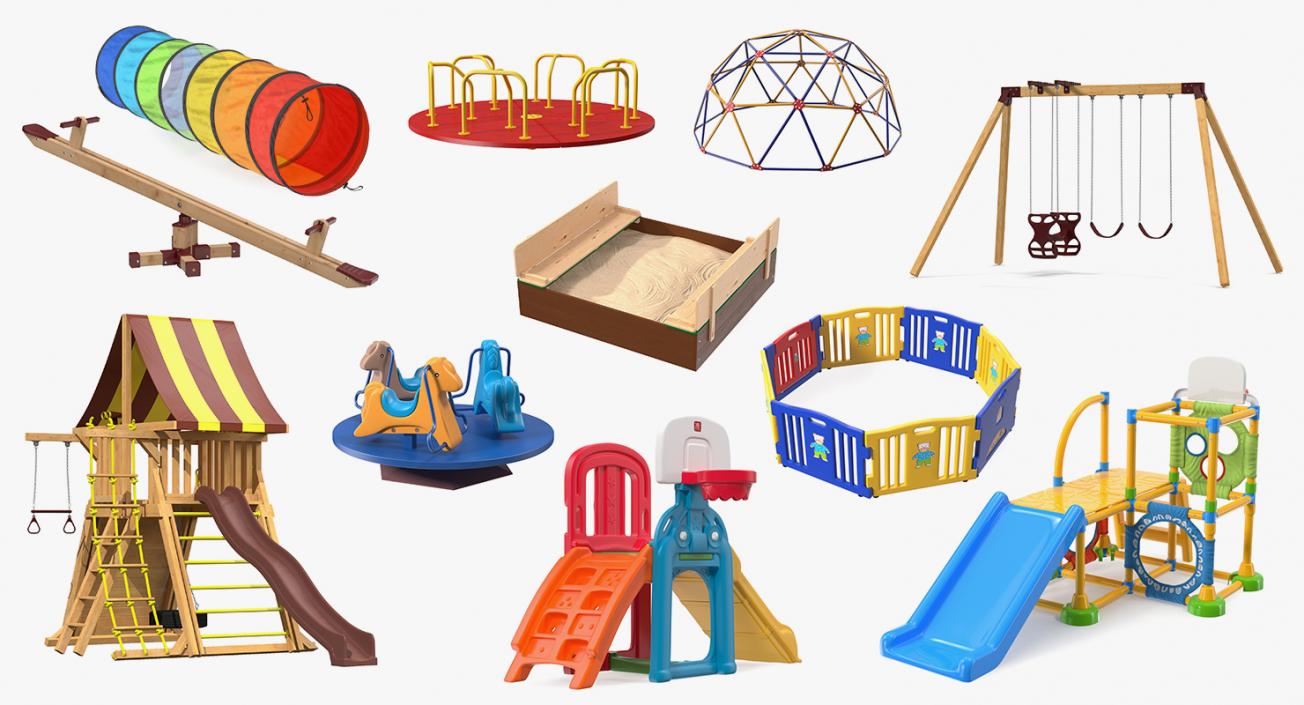 3D Playground Collection 9 model