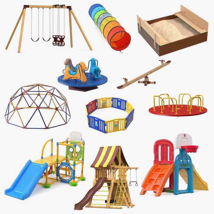 3D Playground Collection 9 model