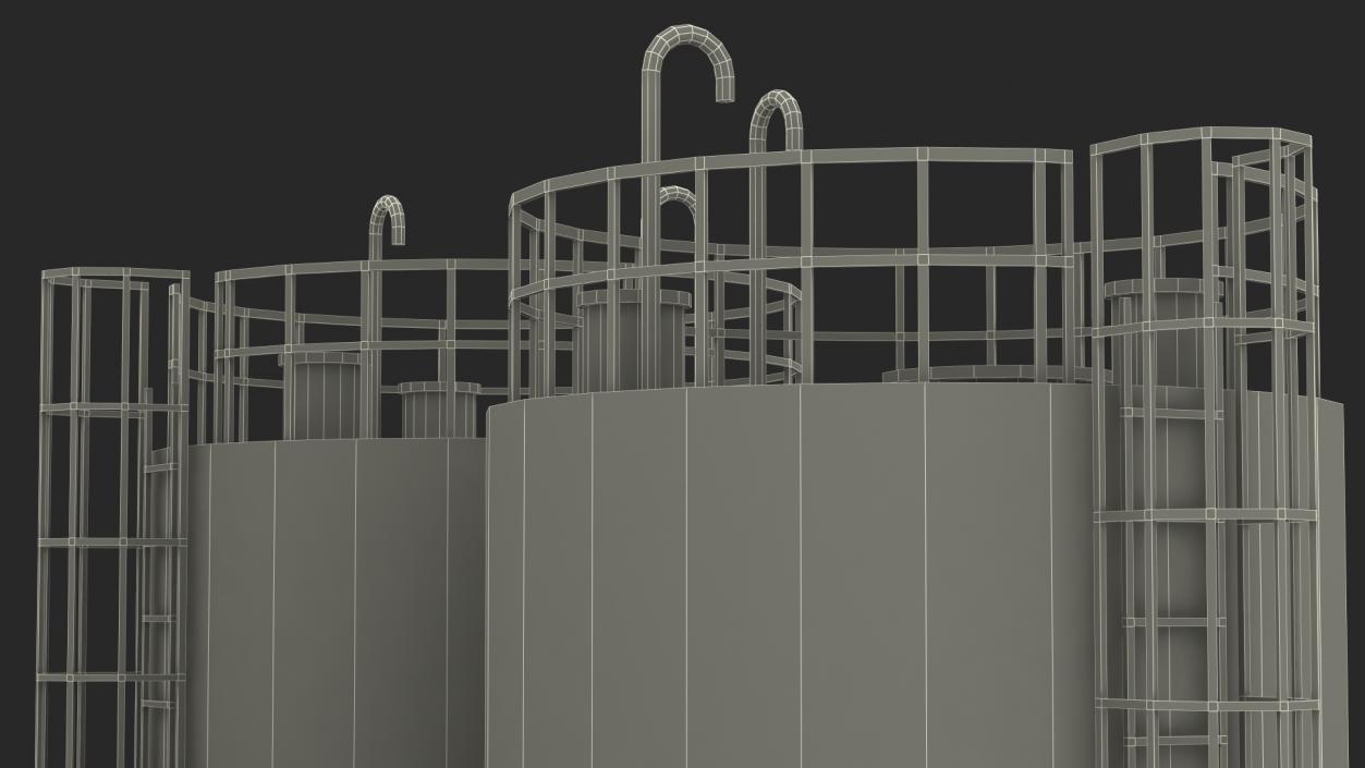 Factory Petrol 3D model