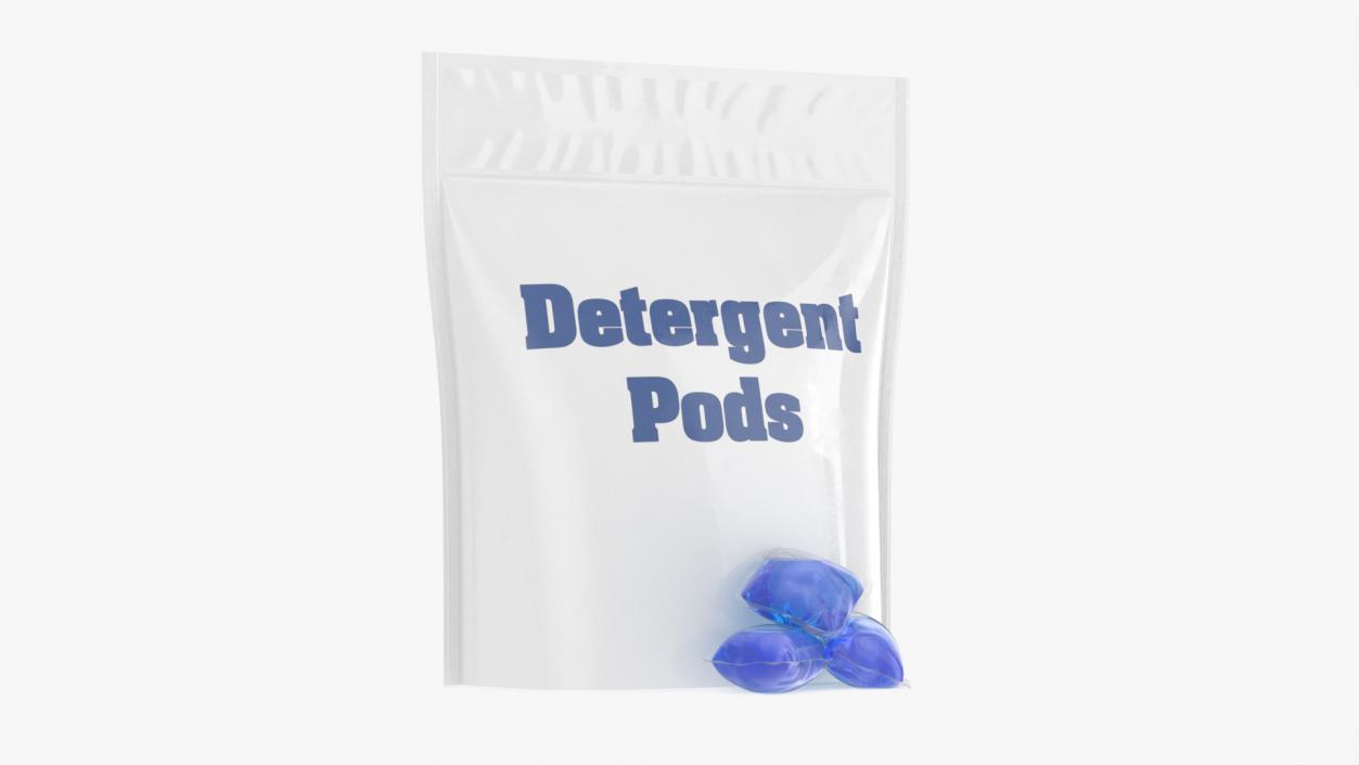 Laundry Detergent Pods Package 2 3D