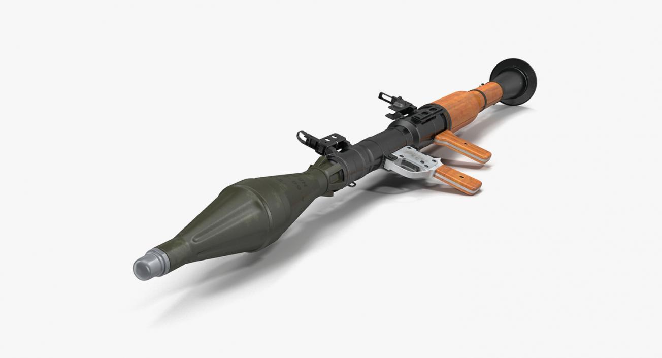 Rocket Launchers with Rockets Collection 2 3D