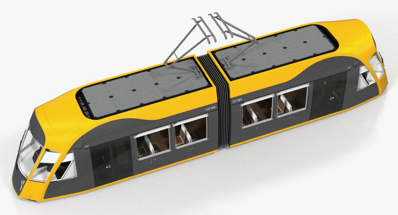 City Tram Generic 3D