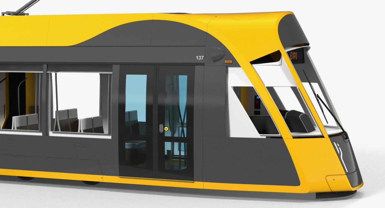 City Tram Generic 3D