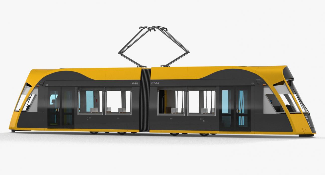 City Tram Generic 3D