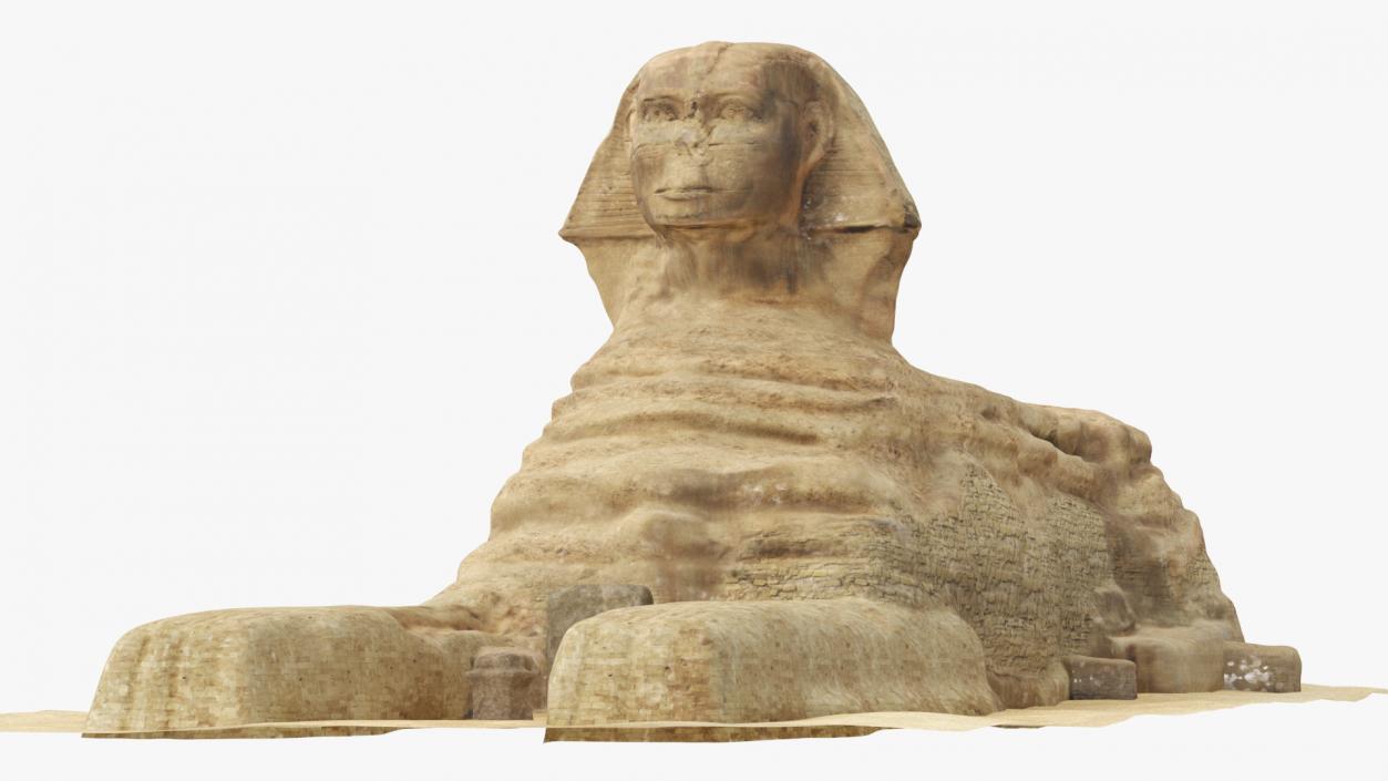 3D The Great Sphinx