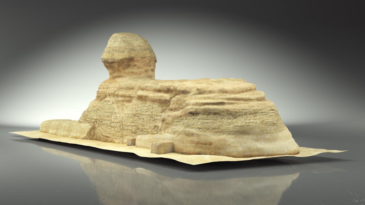 3D The Great Sphinx