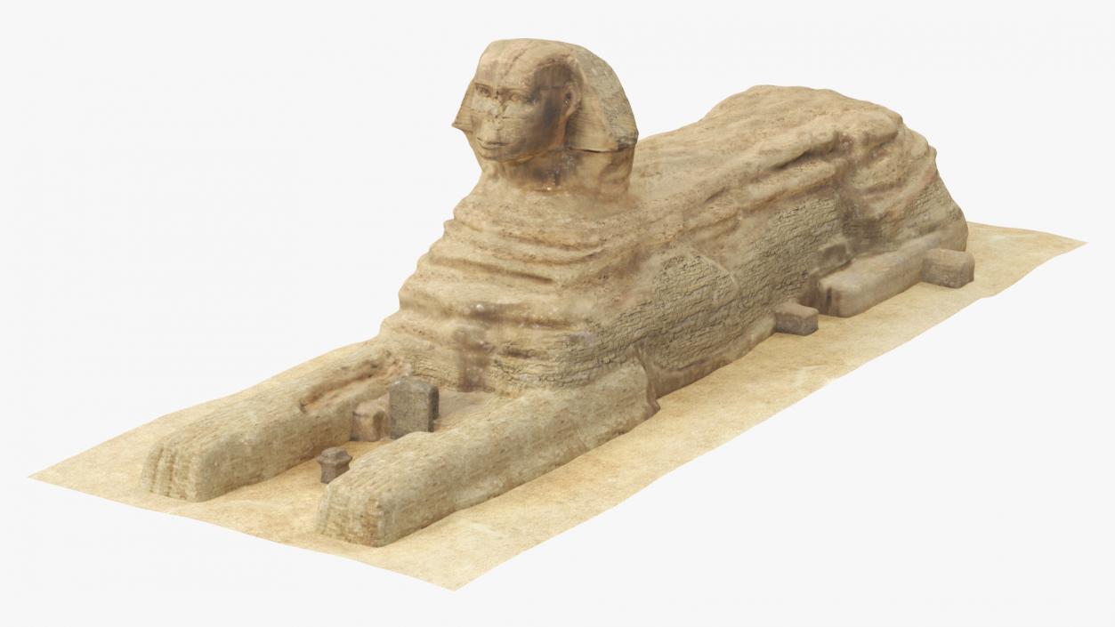 3D The Great Sphinx