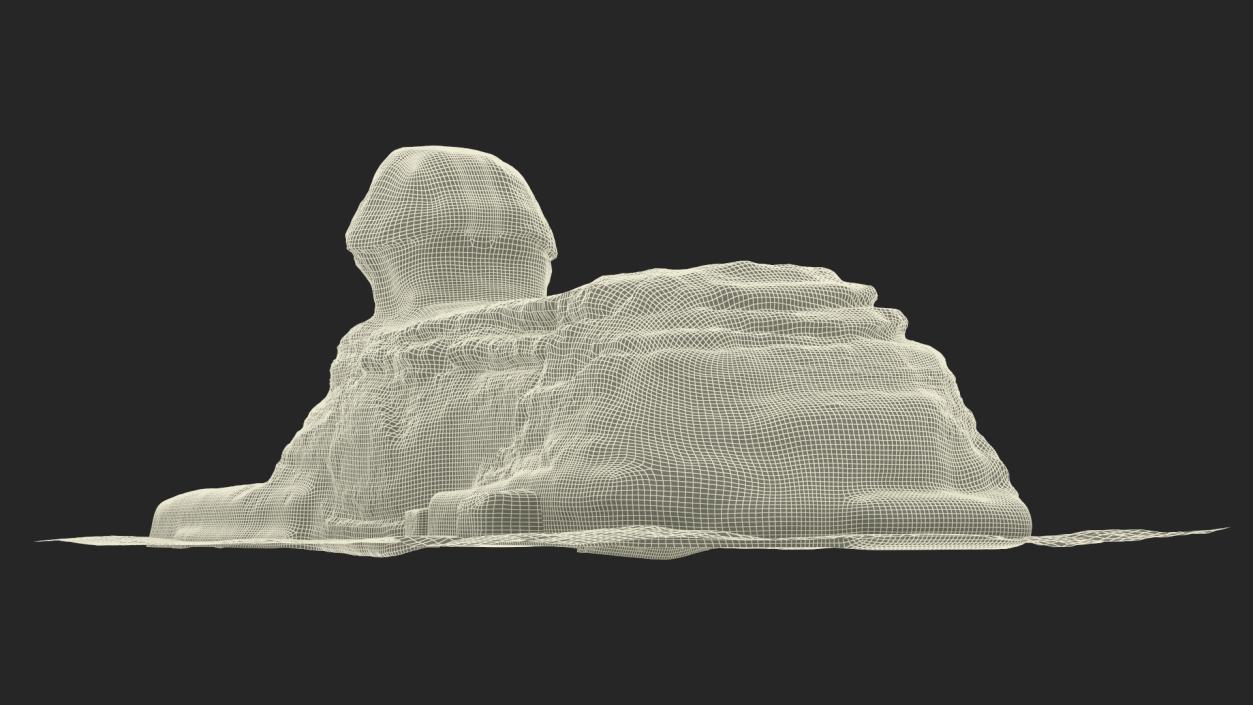 3D The Great Sphinx