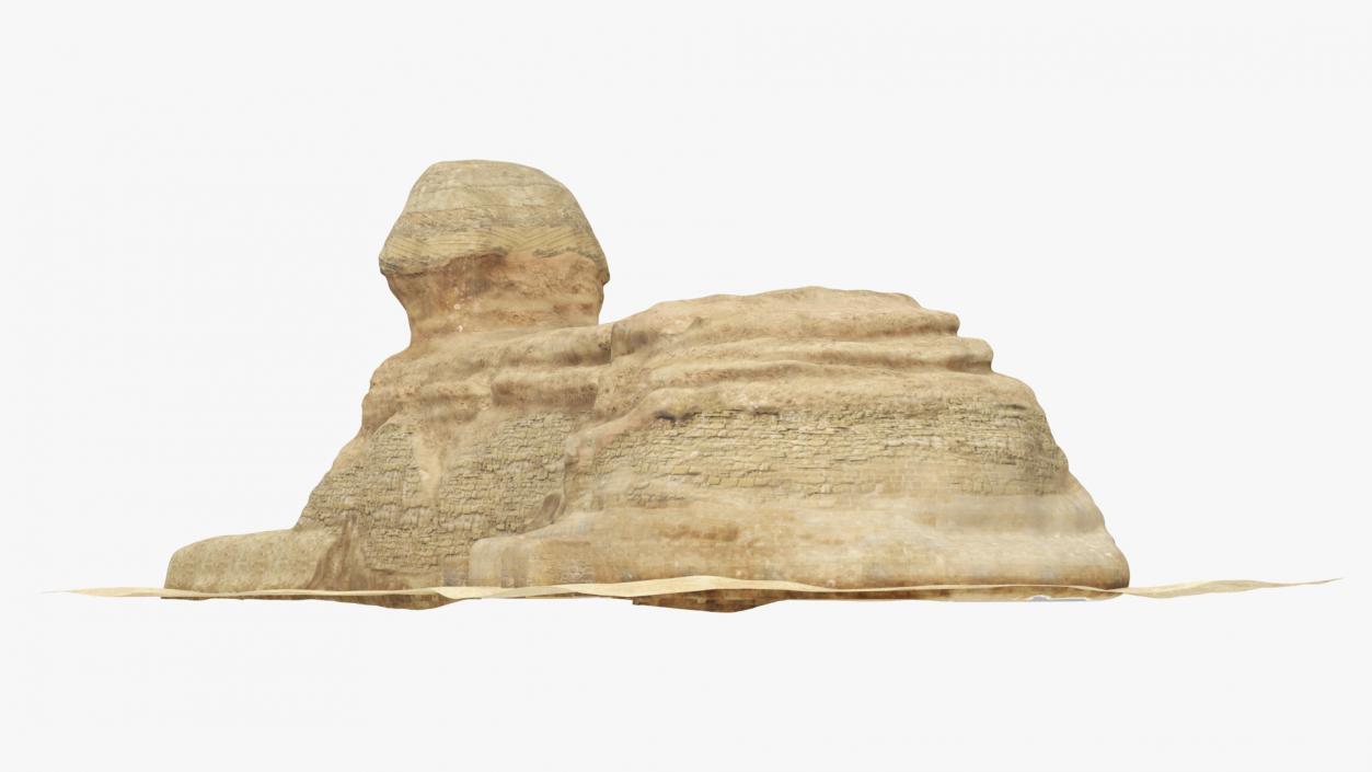 3D The Great Sphinx