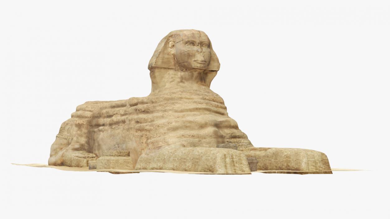 3D The Great Sphinx